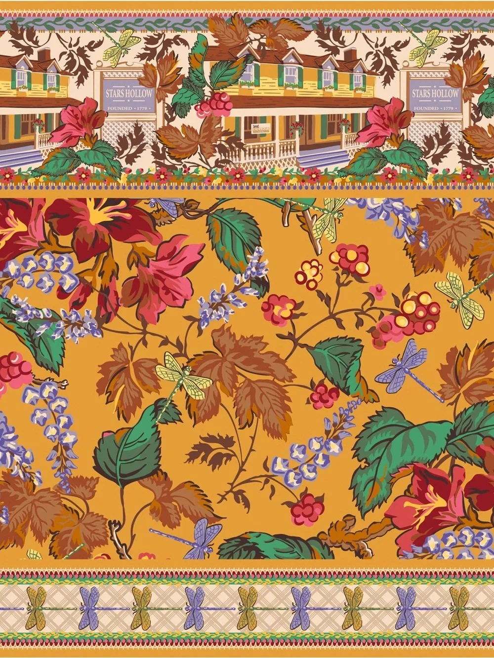 Gilmore Girls x Vera Bradley Plush Throw Blanket